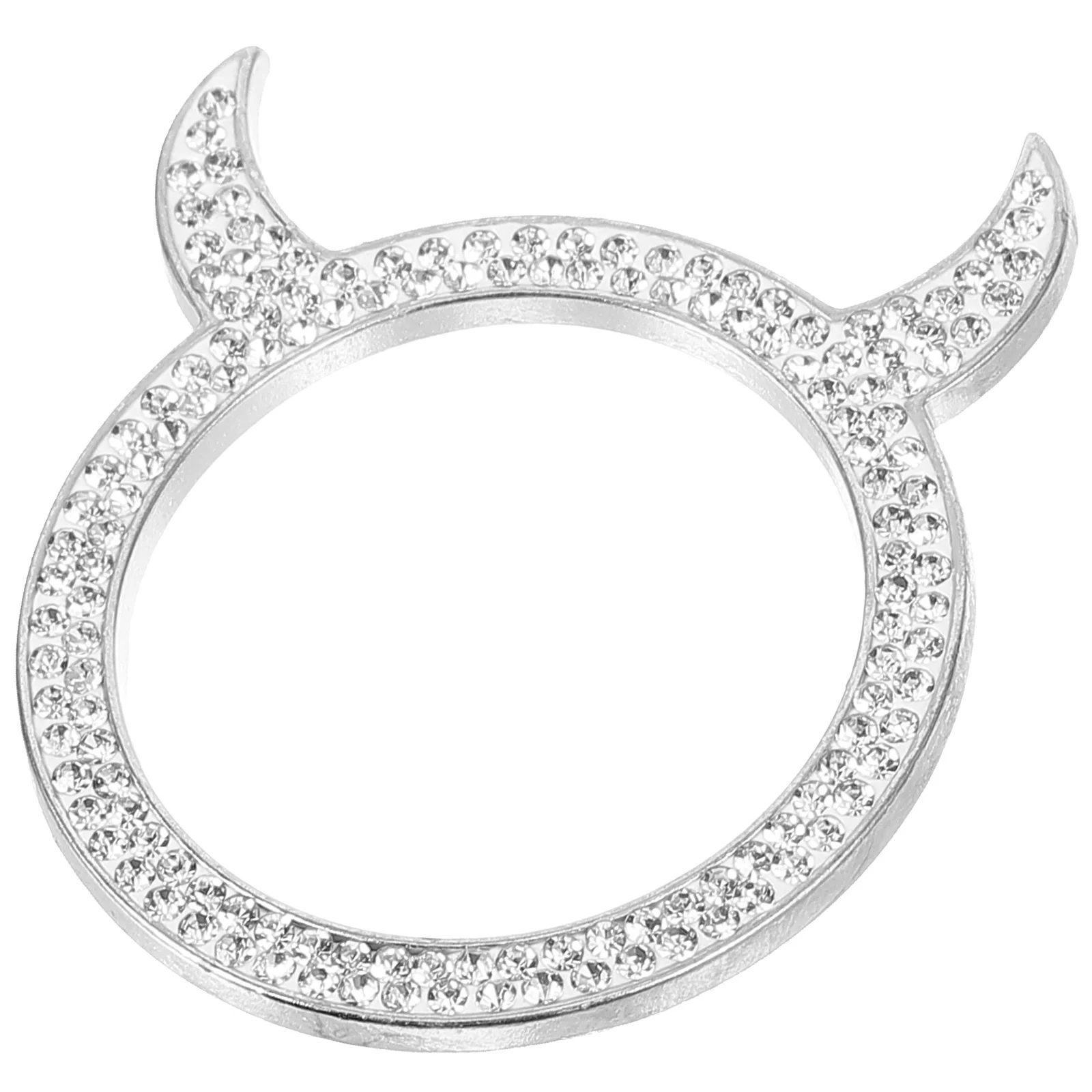 

Push to Start Button Cover Zinc Alloy Rhinestone Durable Start Stop Ring Car Interior Decoration Accessories Car Accessories