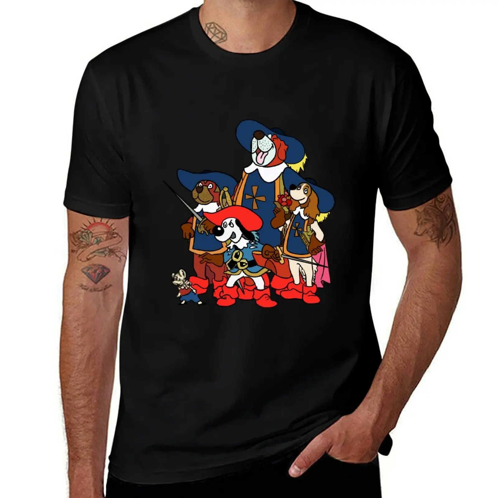 

Dogtanian T-Shirt vintage customizeds oversizeds vintage anime shirt shirts men graphic