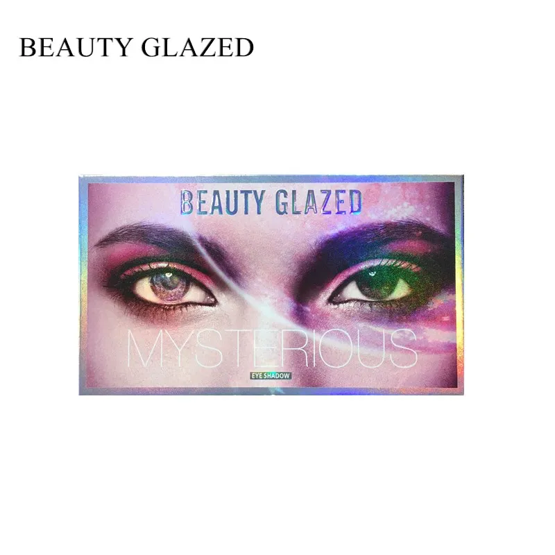 Beauty Glazed Mysteriou 18 color Eyeshadow Palette - Matte, Shimmer, Glitter - Multi-Reflective Shades for Stunning Makeup Looks