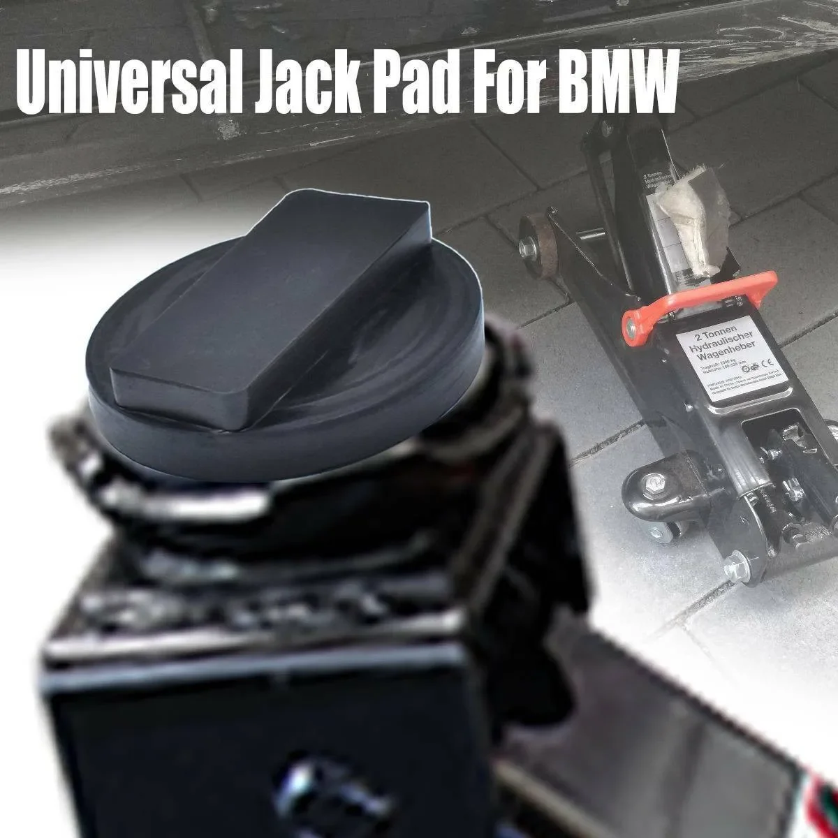 Car Jack Rubber Pad Jack Lift Frame Protection Adapter For BMW E81 E82 E87 E88 F20 F21 E90 E91 E92 X1 X3 X4 For MINI R50 R53 R56 image 3