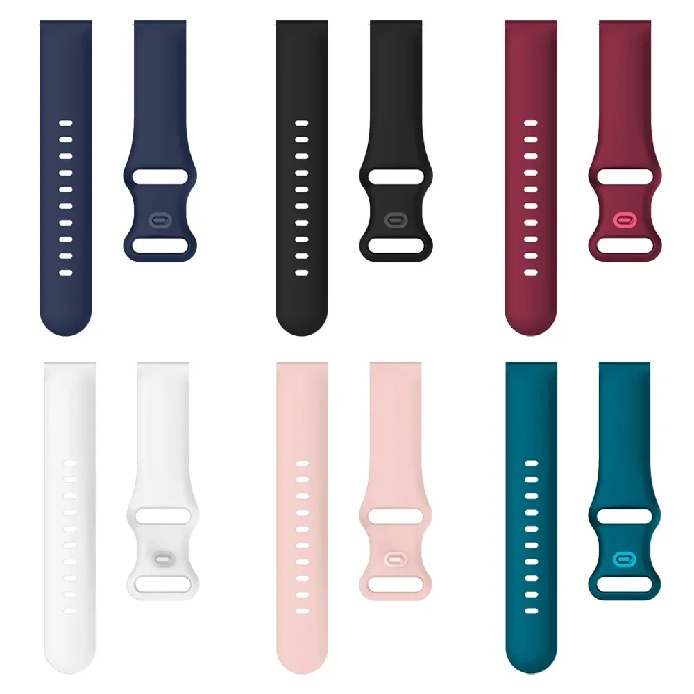 حزام سوار سيليكون للساعة ، حزام رياضي ، سوار ساعة ، سوار ساعة ، أحفور 6 ، 5 ، 5E ، 44 ، 45 ، 42 ، 20 ، 22 ، هواوي ، GT 3 ، 2