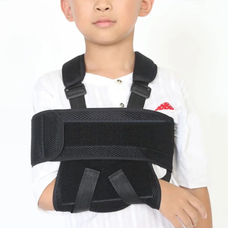 Professional Medical Children's Forearm Sling Breathable Arm Wrist Sprained Fixed Belt Shoulder Dislocation Protector Support