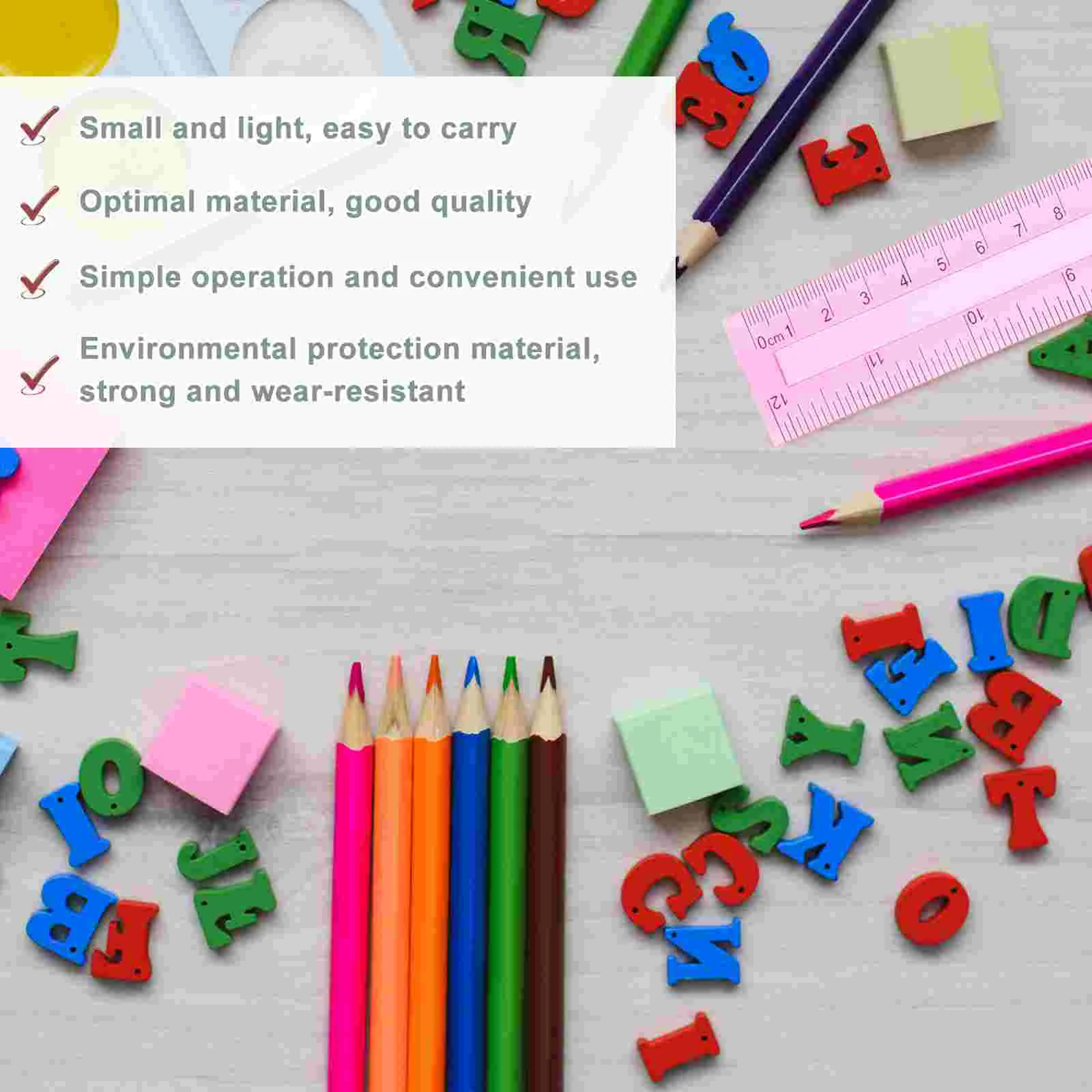 Mathematic Ruler Measuring Tool Straight Rulers for Students Plastic Measurement