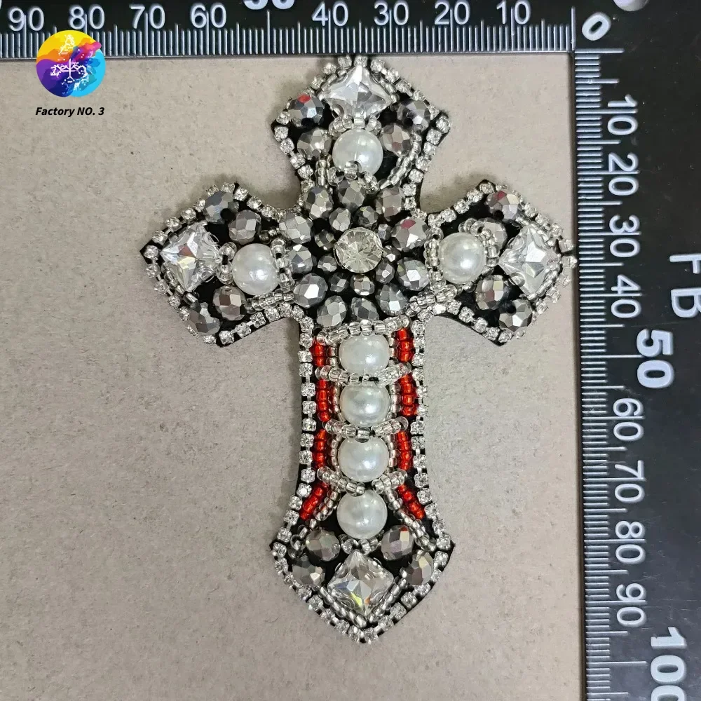 European American Cross-border K2y Element Handmade Beads Three-dimensional Sticker Shoe Bag Decoration Clothing Accessories