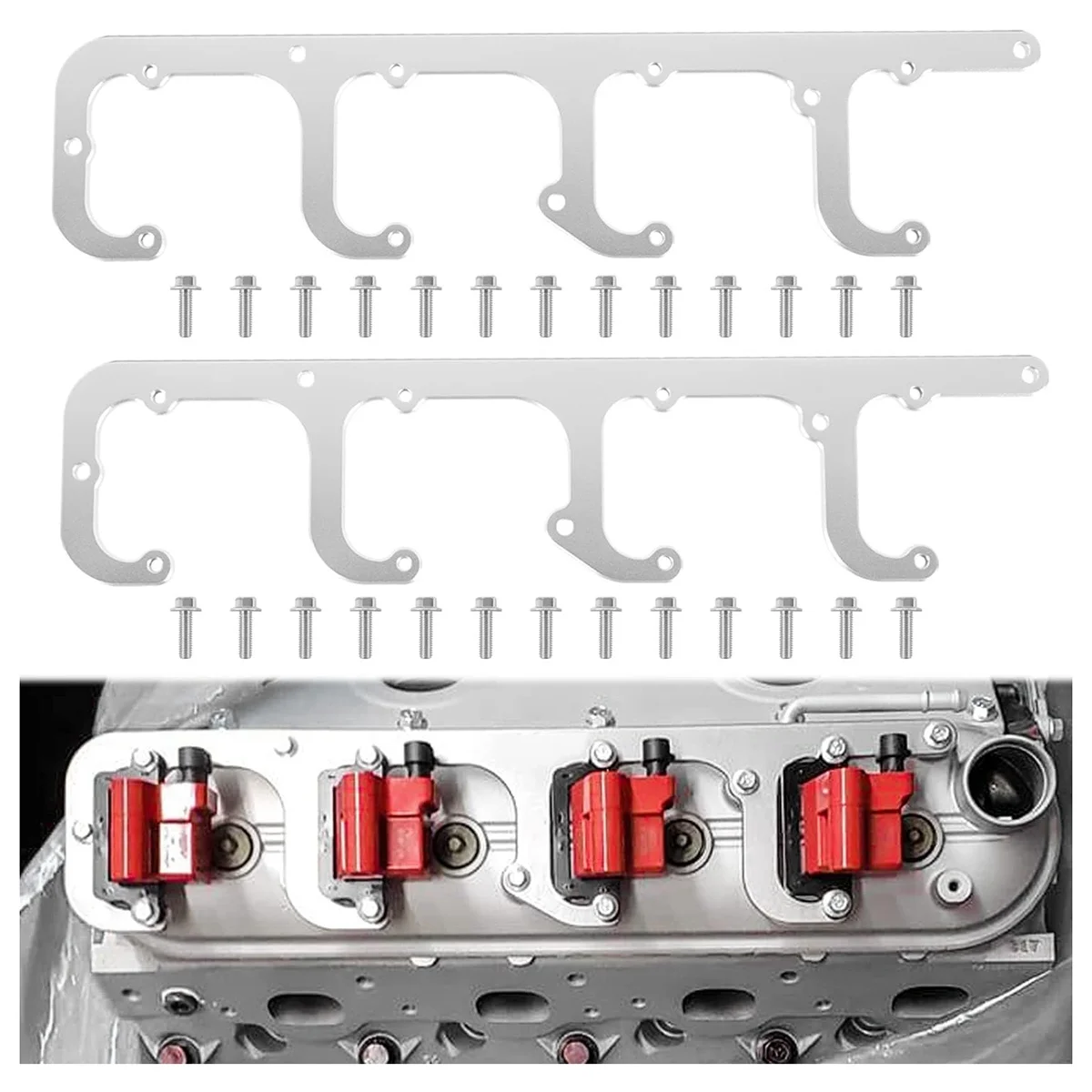 551654 Ignition Coil Mounting Bracket Coil Bracket Coil Bracket Valve Cover for Chevrolet