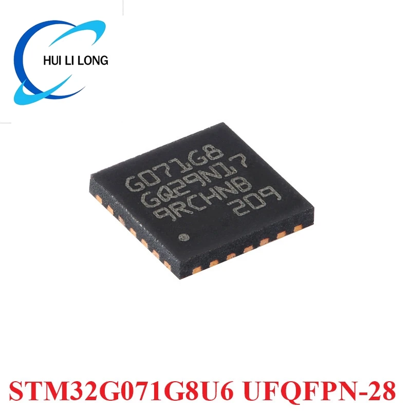 متحكم دقيق MCU cic ، STM32G071G8U6 ، رقاقة ، STM32G071G8 ، STM32 ، STM32G ، ذراع ، 32 بت ، جديد ، أصلي