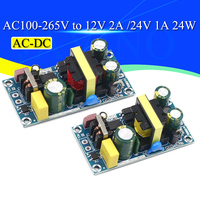 1/5/10Pcs AC-DC 12V2A 24W Switching Power Supply Module Bare Circuit 100-265V to 12V 2A Board for Replace/Repair 24V1A