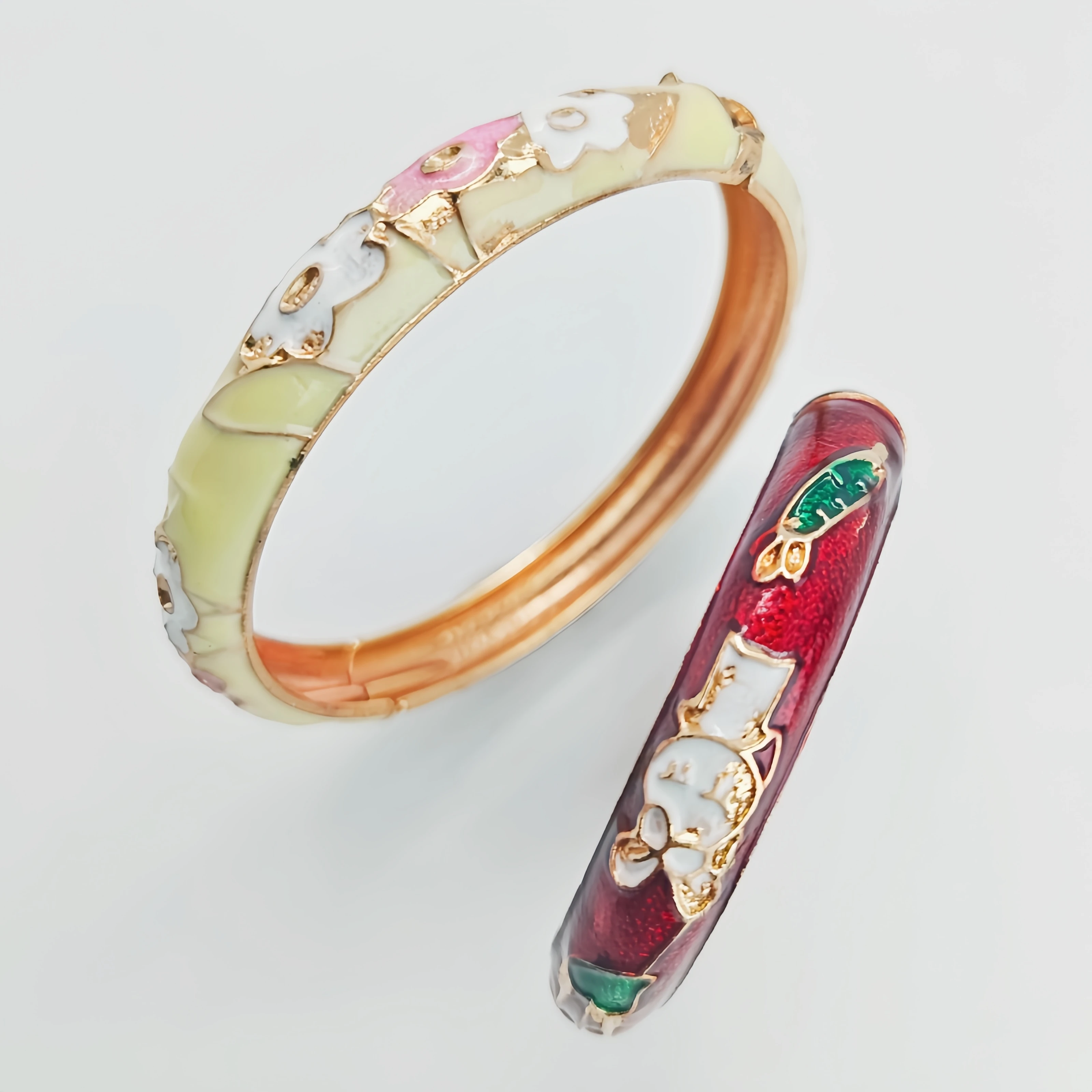 Wholesale Bulk 12 Pcs Enamel F - Vintage Fashion Boutique 评论和价格