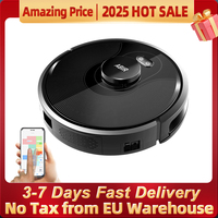 ABIR X8 Robot Vacuum Cleaner ,Laser System, Multiple Floors Maps, Zone Cleaning,Restricted Area Setting for Home Carpet Cleaning