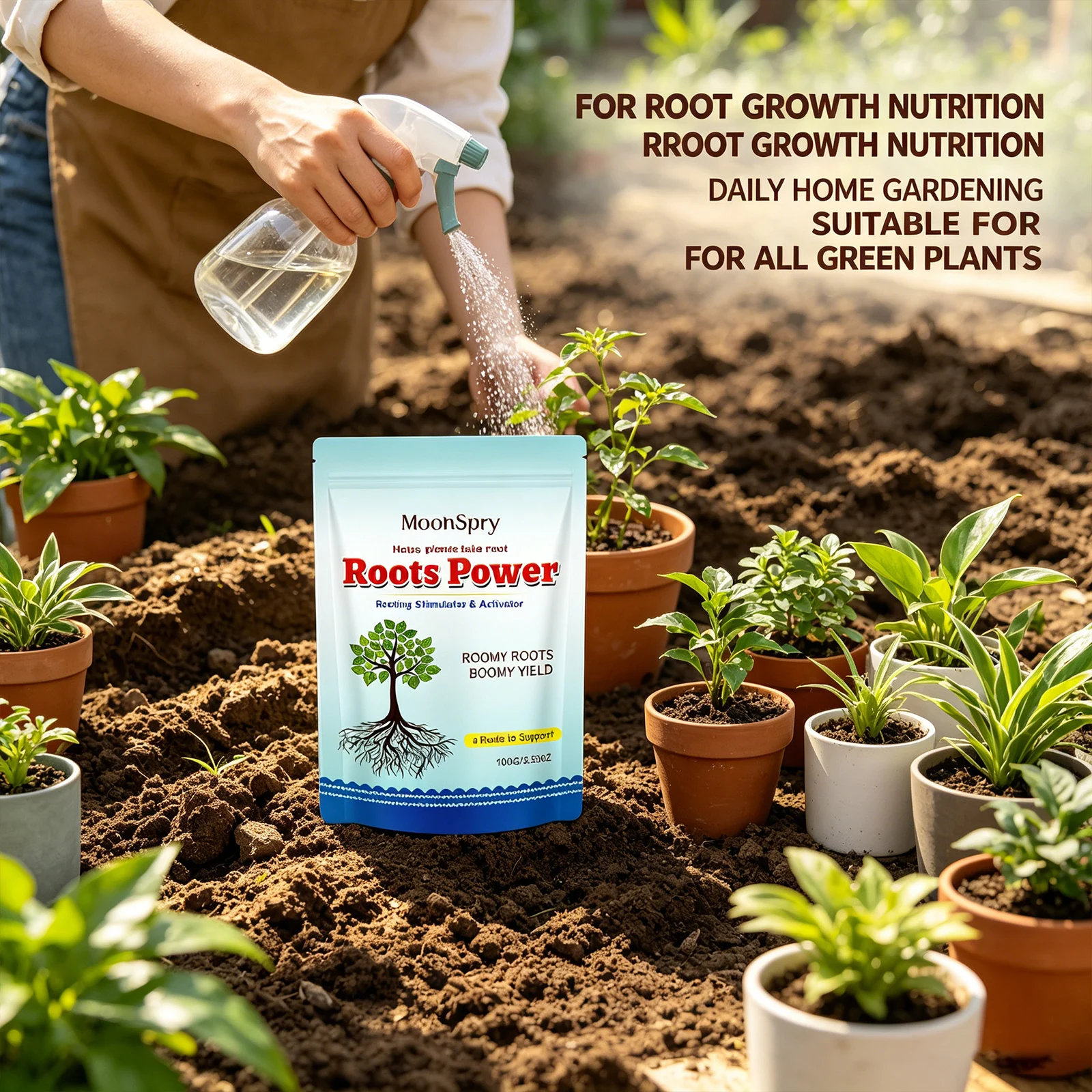 Plant Rooting Stimulator Powder Boost Root Development Improve Nutrient Absorption Efficiency Universal Root Growth Activators