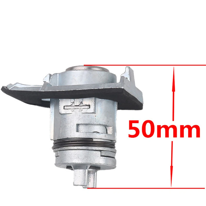Car Front Left Door Lock Cylinder For Ford 2013-2018 Mondeo Auto Door Lock Core Barrel With 1Pcs Key