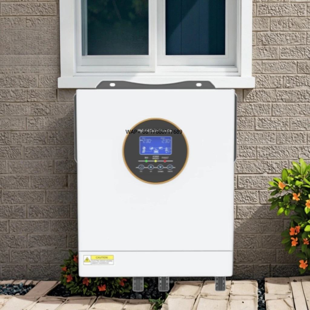 

High Quality Hybrid Single Phase Solar Inverter 10.2KW AC to AC Dual Output 48V MPPT Controller Portable