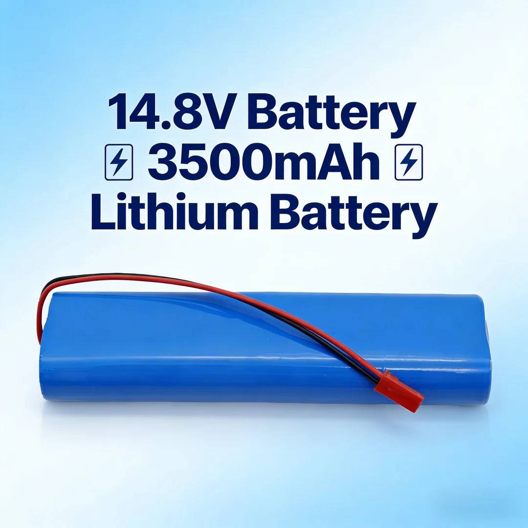 14.8V 3500mAh/5200Ah Lithium Battery for ILIFE V3s Pro V5s Pro V8s V80 Max X750 B5 Max S5 Pro Robot Vacuum Cleaner Replacement
