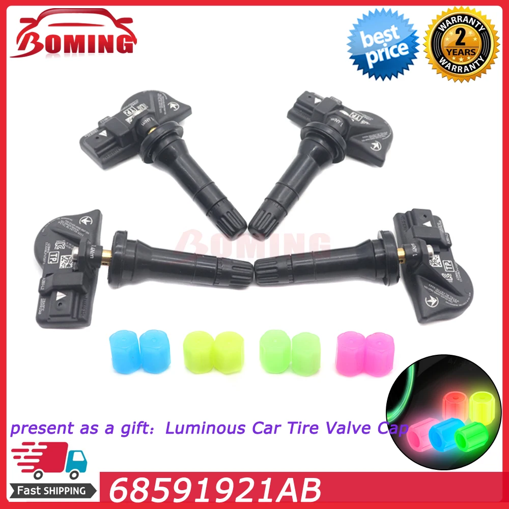 

Автомобильный датчик давления в шинах TPMS 68591921AB для Dodge Ram 3500 Jeep Grand Cherokee 2023-2025 433 МГц