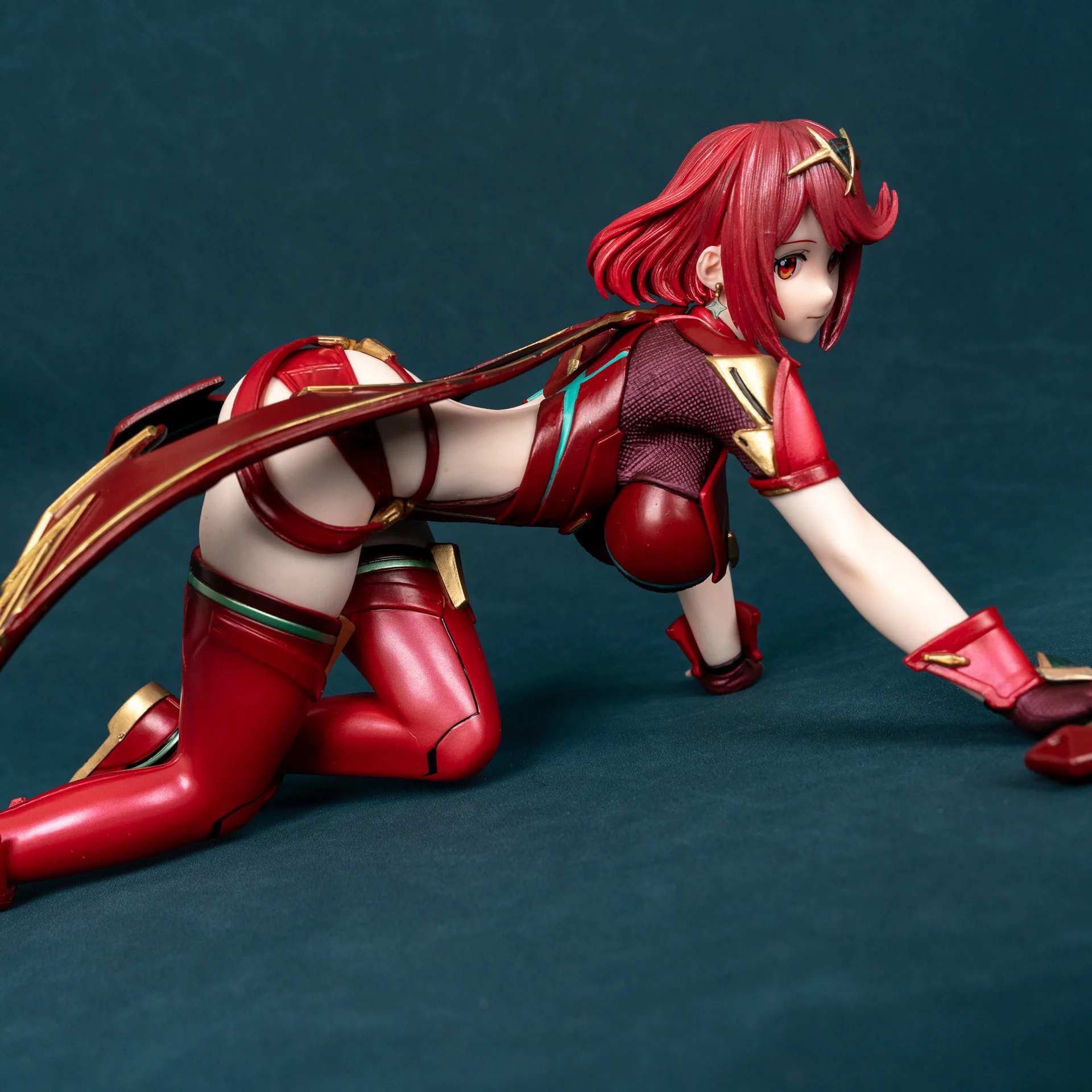 Xenoblade Chronicles 2 الشكل Pyra Homura 1/4 أنيمي فتاة PVC عمل أرقام لعبة GK تمثال لعبة الكبار جمع نموذج دمية هدية