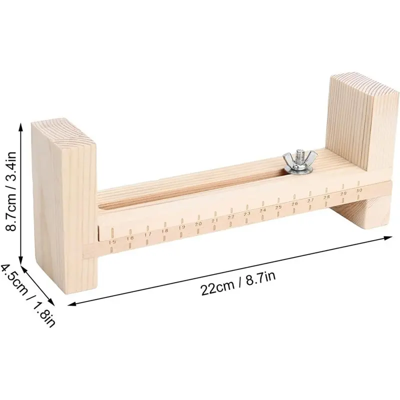 Final~~Paracord Jig Bracelet Maker Wood Bracelet Maker U Shape Scale Bracelet DIY Hand Knitting Bracelet Jig Braiding Tool