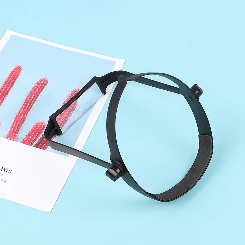 Head-mounted 4-fold Lens Replaceable Reading and Maintenance Magnifying Glass