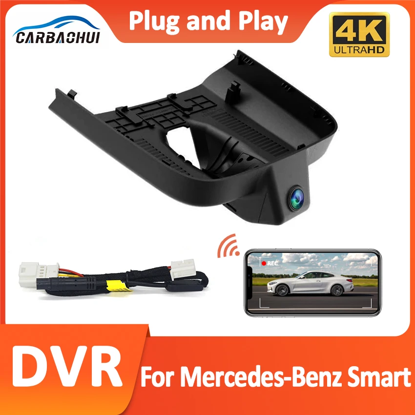 4K UHD Dashcam For Smart #1 2022 2023 2024 Dash Cam 4K for Car, Car Camera For Mercedes Benz Smart 1 One Auto Accessories