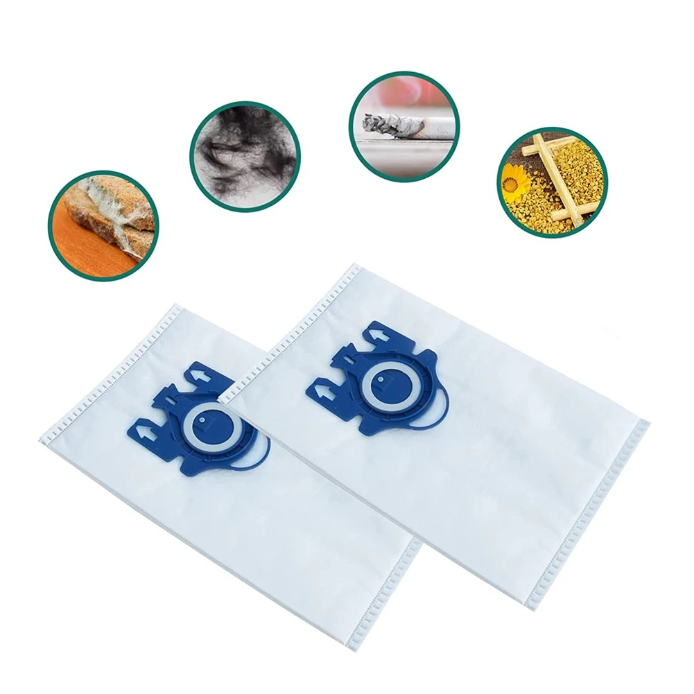 12 Pack GN Vacuum Bags for Miele Bags Classic C1 Complete C1 C2 C3, S2 S5 S8, S227/S240, S270/S280 Series Vacuum Cleaner_A66K