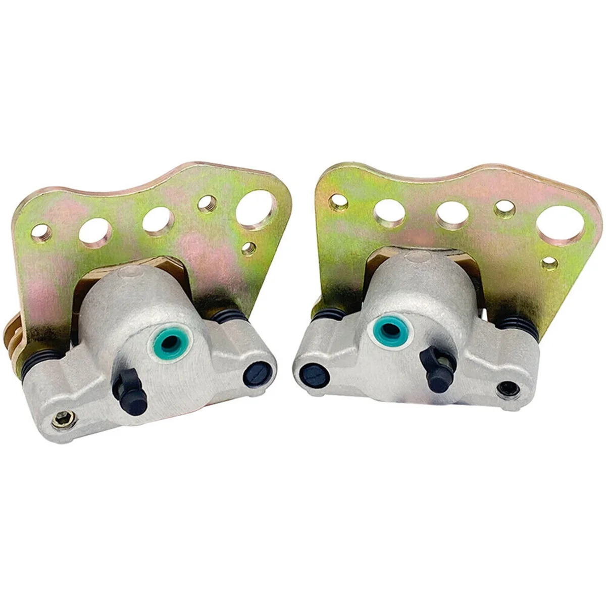 Front Brake Calipers with Pads for Polaris Sportsman 335 400 500 600 700 4X4 6X6