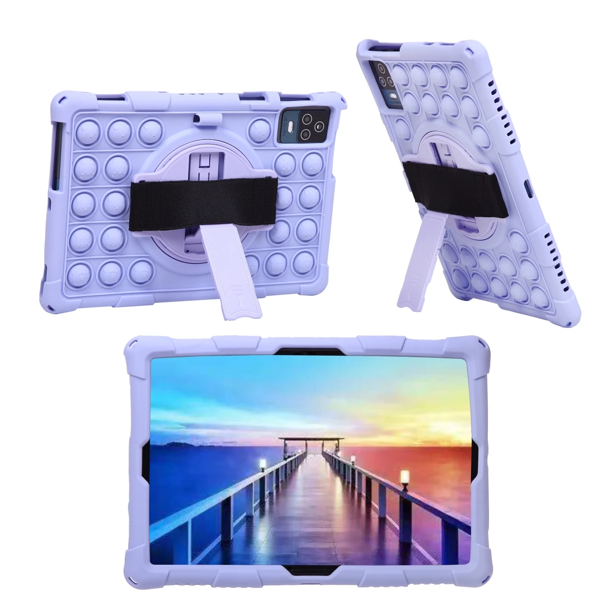 Tablet Case For Huawei MediaPad M5 Lite T5 10.1 inch M5 Lite 8.0 inch M6 8.4 inch SE 10.4 inch Shockproof Kickstand Cover Funda