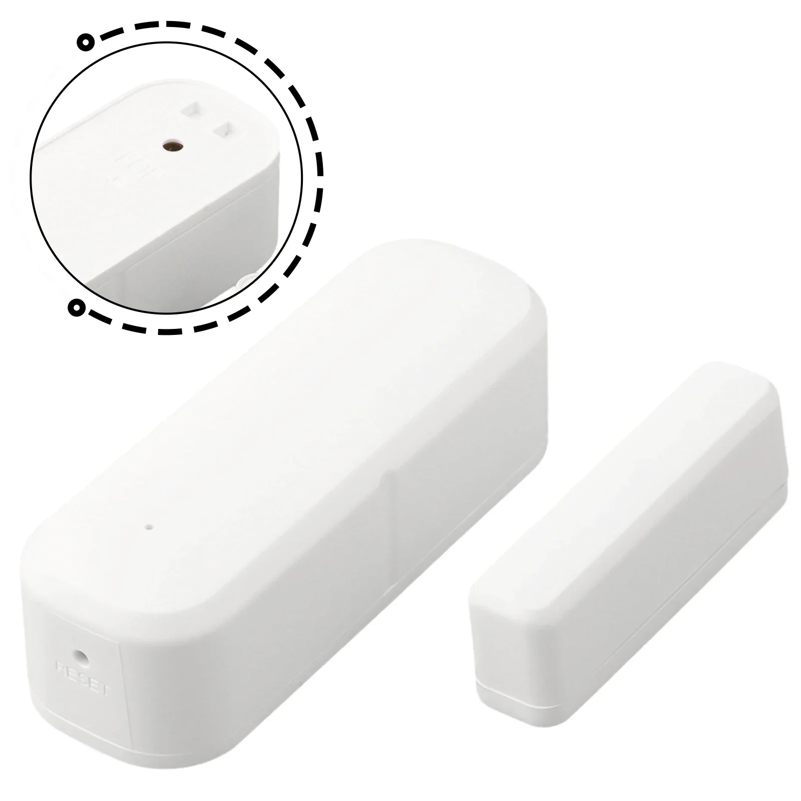 Sensor para sensores de janela fáceis de instalar e conveniência. Puxador da notificação do APP do telefone móvel das portas DC 3V LR03