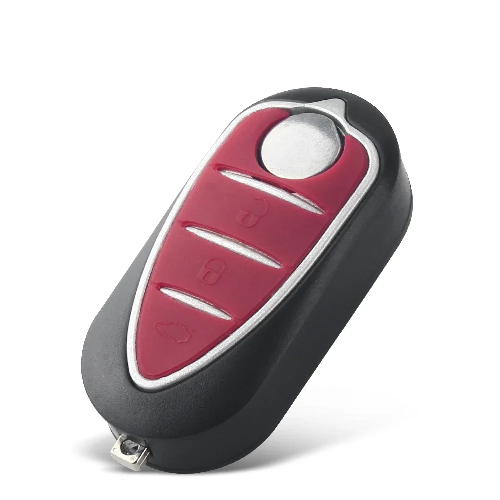 KEYYOU Folding Flip 3 Buttons Remote Car Key Shell Case Fob For Alfa Romeo Mito Giulietta 159 GTA Bantuo