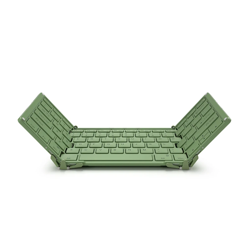 

Folding wireless bluetooth keyboard silent portable wired dual mode can be connected to mobile phone tablet