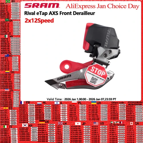 Sram-desviador delantero para bicicleta de carretera, dispositivo electrónico de 2x12 velocidades, mtap AXS