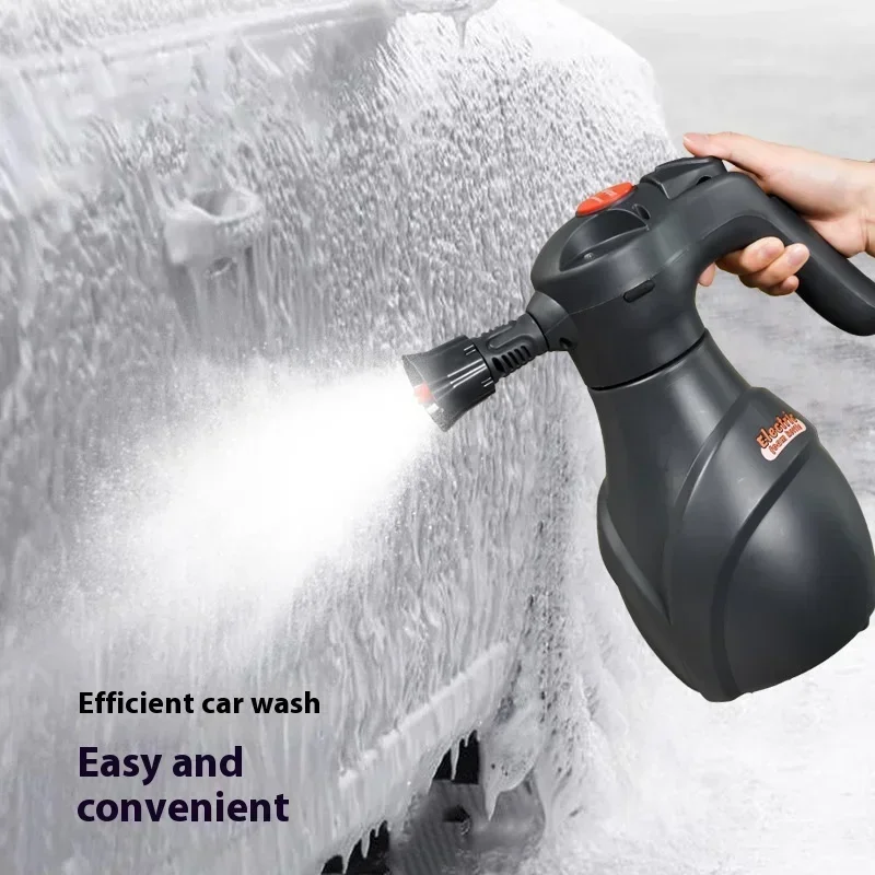 CENRR 2L Electric Snow Foam Sprayer Professional Handheld Electric Foam Pot Pressure relief valve Snow Foam Lance For Car Wash