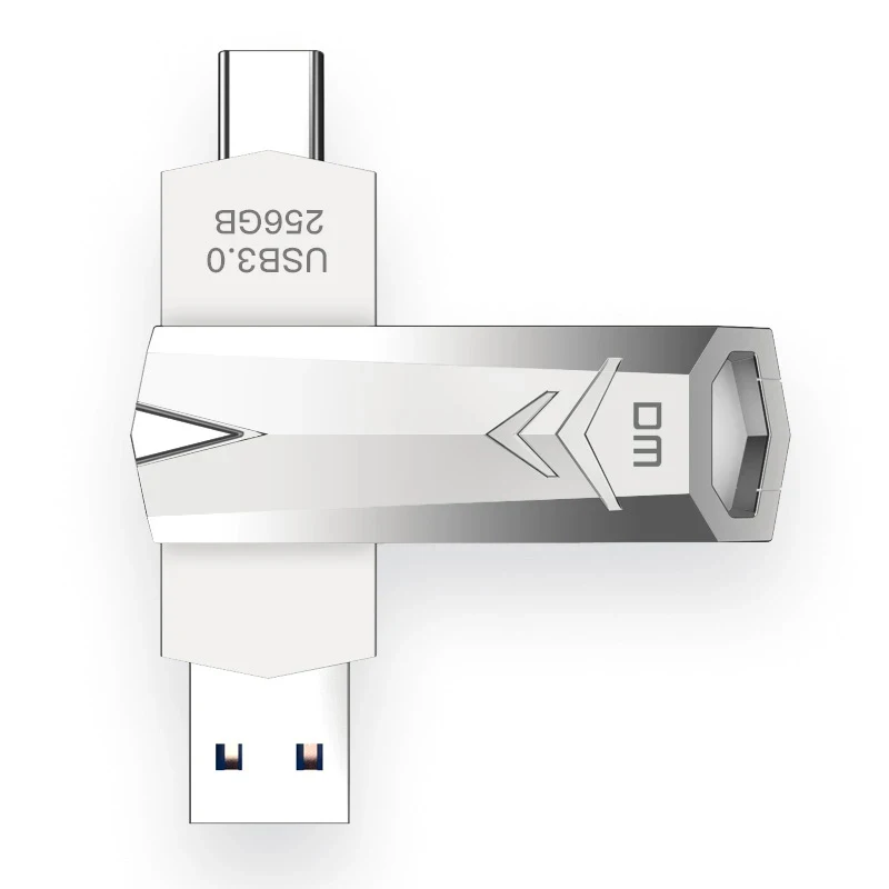 DM USB C Tipo C USB3.0 Flash Drive 512G 256G 128G 64G 32G Para Andriods SmartPhone Memória MINI Usb Stick PD098