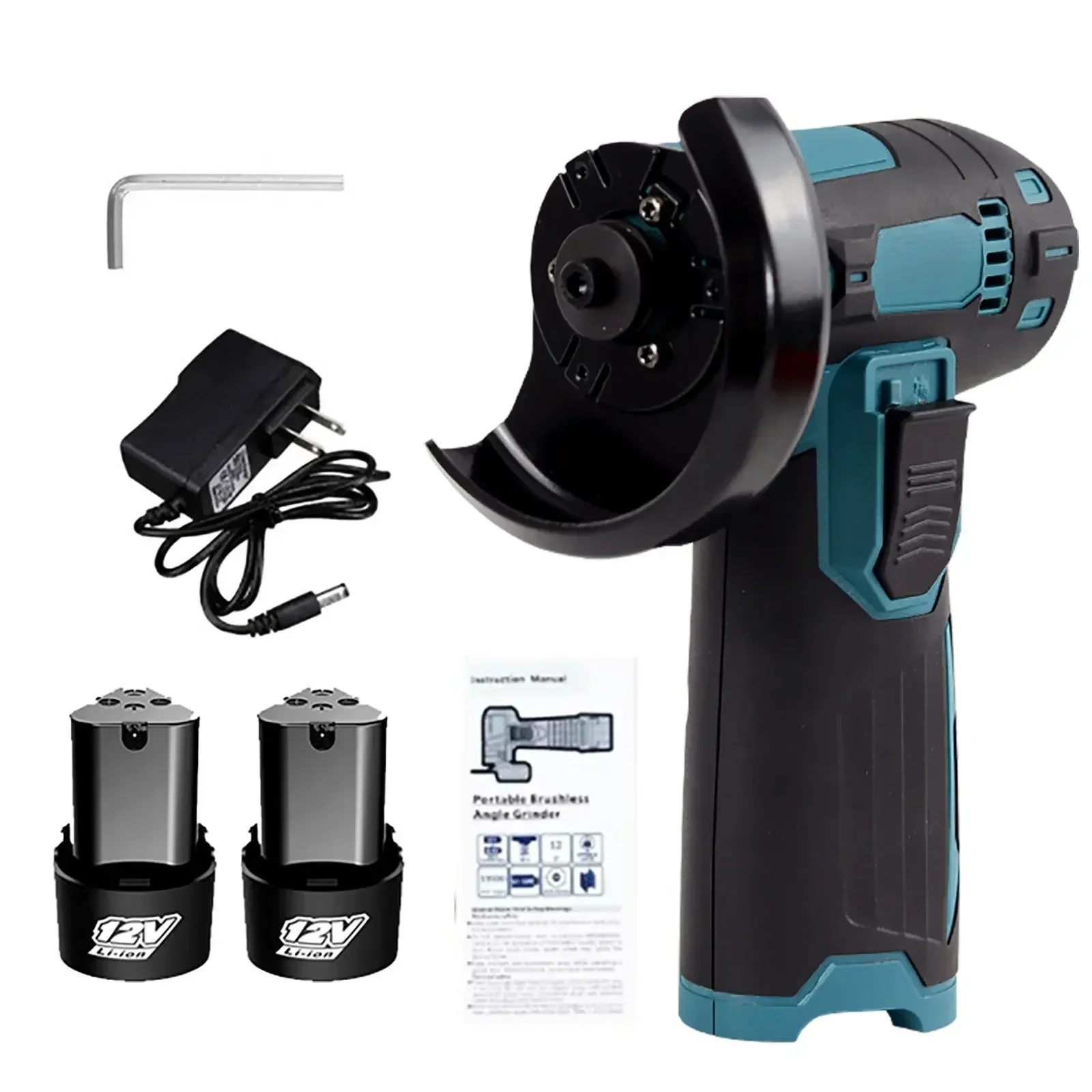 Imagem -02 - Rebarbadora Elétrica sem Escova Mini Polidor sem Fio Diamond Tile Madeira Corte de Pedra Ferramentas 12v 19500rpm