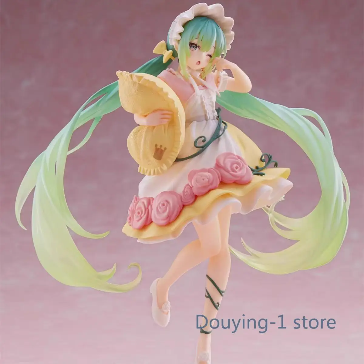 

В наличии Taito Vocaloid Hatsune Miku Fairy Tale Wonderland Спящая красавица Аниме Фигурка Модель игрушки 18 см