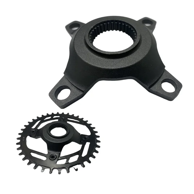 Crankset Adaptor for Bafang Mid Motor, M500, M600, G520, G521Torque Motor, 32T, 34T, 36T, 38T, 40T, 104