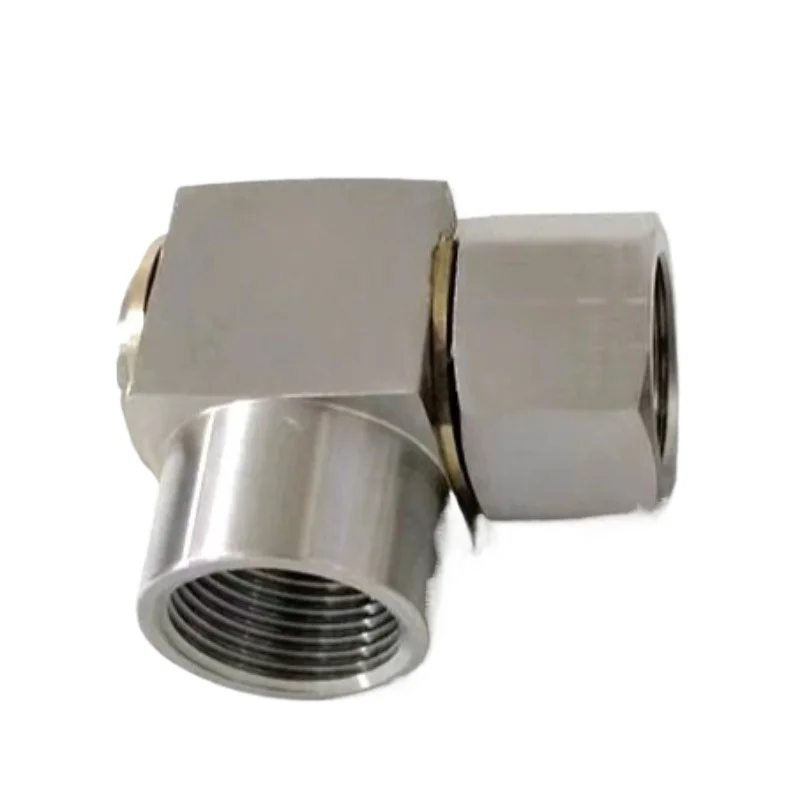 For High Pressure Adapter 304 Stainless Steel, Right Angle Reel Threaded Connection