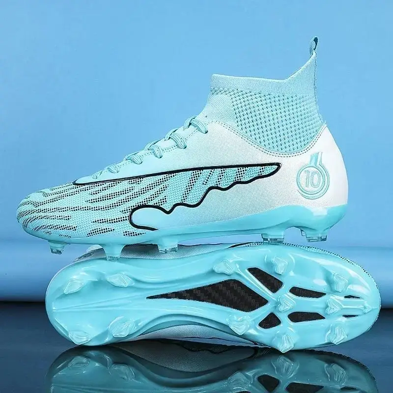 

Men Non-slip Professional Football Boots Ultralight Unisex Breathable Futsal Soccer Shoes Sports New Cleats Drop Shipping