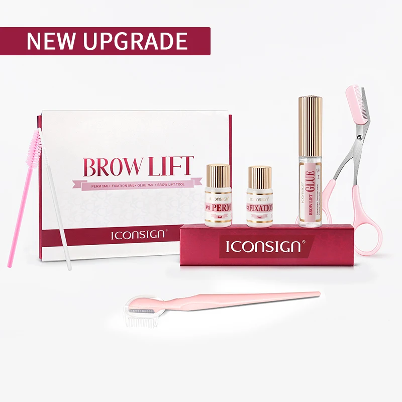 Saudi Arabia Fast Delivery ICONSIGN Brow Lift Kit Professional Brow Lifting 45-60 Days Brow Perm Brow Makeup Tools Dropshipping