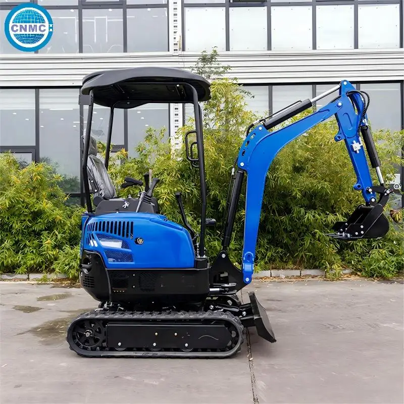 

Мини-экскаватор CNMC на гусеничном ходу, гидравлический, для фермы и сада, высокопроизводительный, портативный, настраиваемый, сделано в Китае