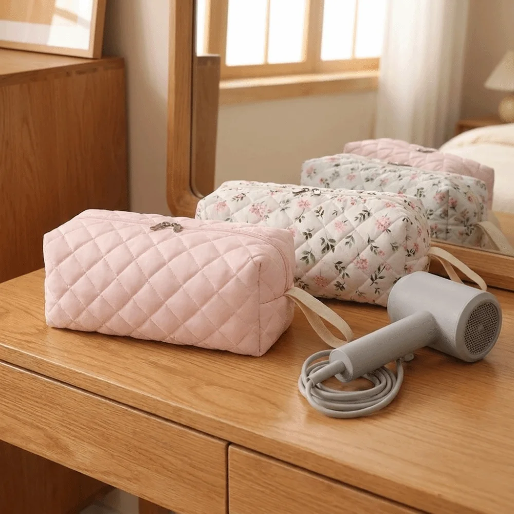 Soft Hair Dryer Storage Bag Handheld Dust-proof Hair Dryer Case Protective Large Capacity Curling Iron Carrying Case