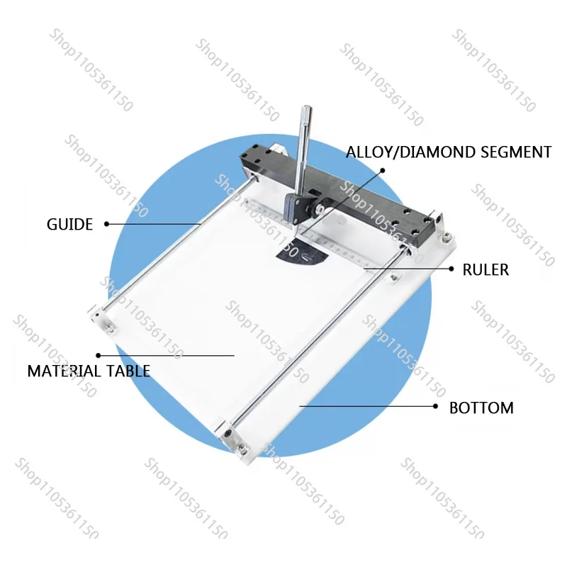 2025 laboratory dicing machine diamond slicing glass portable slicing instrument silicon wafer silicon wafer wafer cutting tool