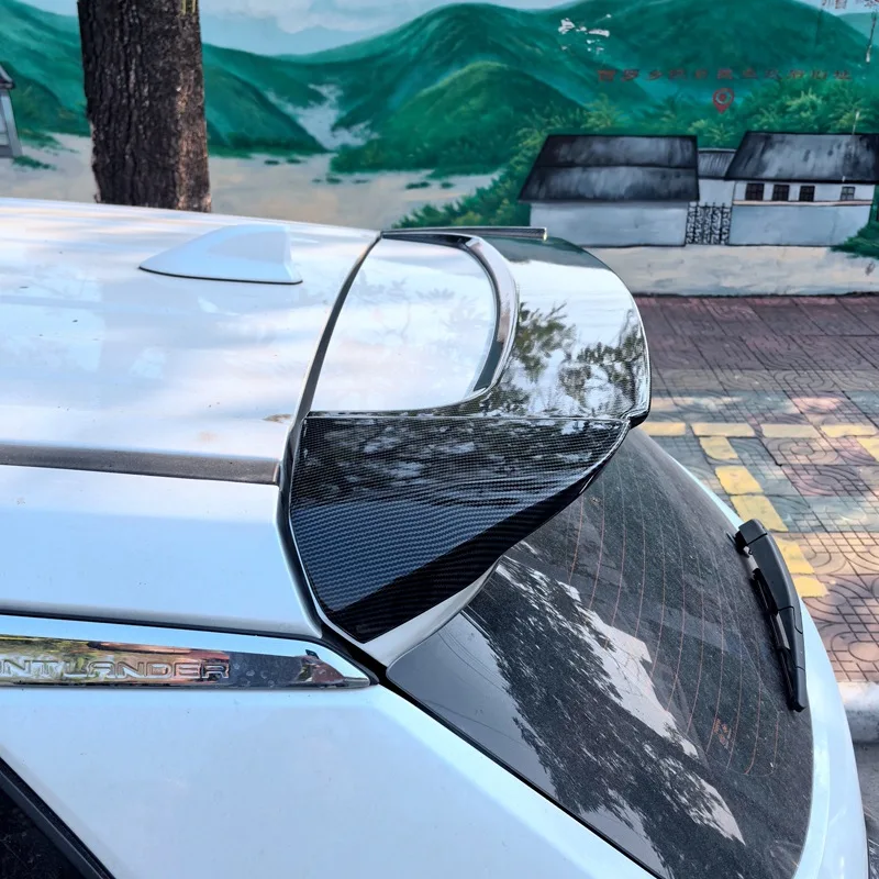 For Toyota Corolla Cross 2022-2025 ABS Plastic Car Rear Trunk Lid Roof Spoiler Wings Body Kit Exterior Tuning Accessories view 3