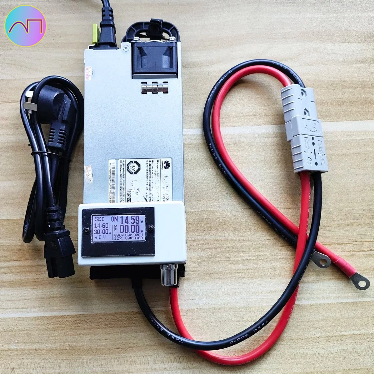 

2025 NEW Upgraded 12V750W high-power 14.4V lead-acid battery adjustable charger 13.8V car programming 14.6V English version
