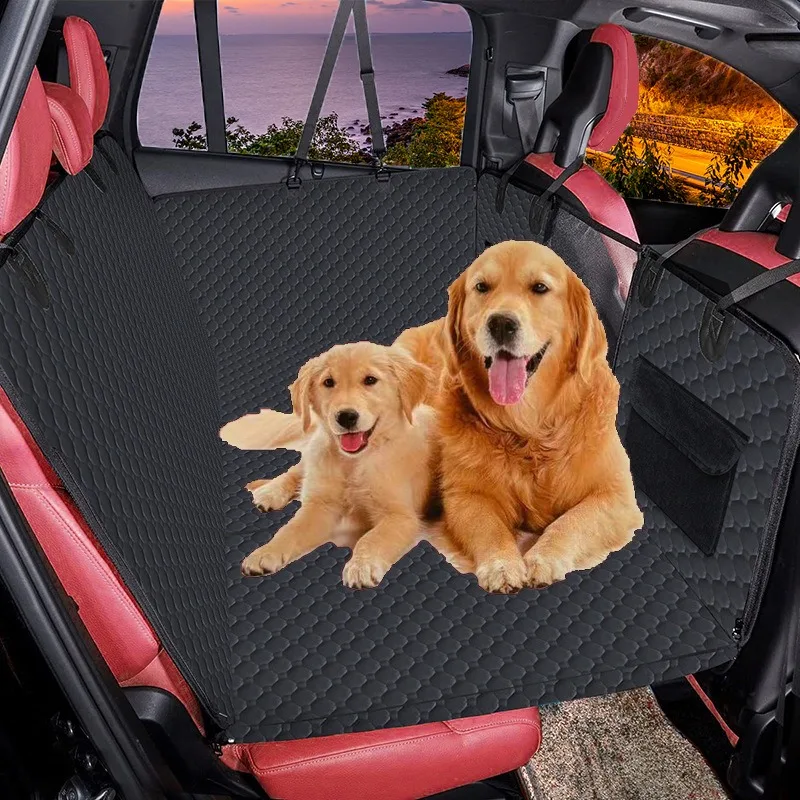 ZONGYAN Dog Car Back Seat Hammock Extended  Bearing Waterproof Mat Pet Auto Rear Road Trip Outdoor Wear Cushion Protector Safe