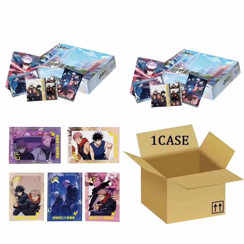 

Wholesales Jujutsu Kaisen Collection Cards Booster Box KUKA Fashion Trend 1case Board Games For Birthday Children