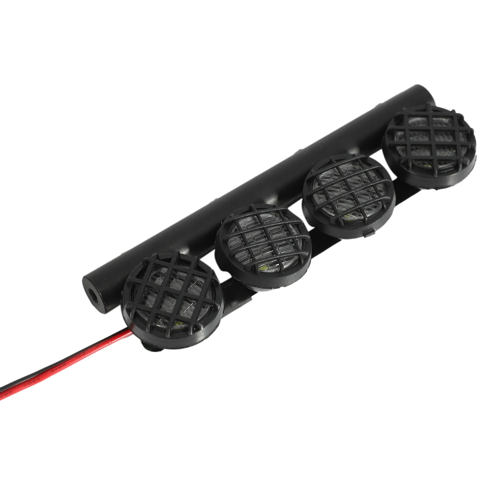 Wielofunkcyjna, bardzo jasna lampa LED na dachu z 4 reflektorami do samochodu 1/10 1/8 RC CC01 Axial SCX10