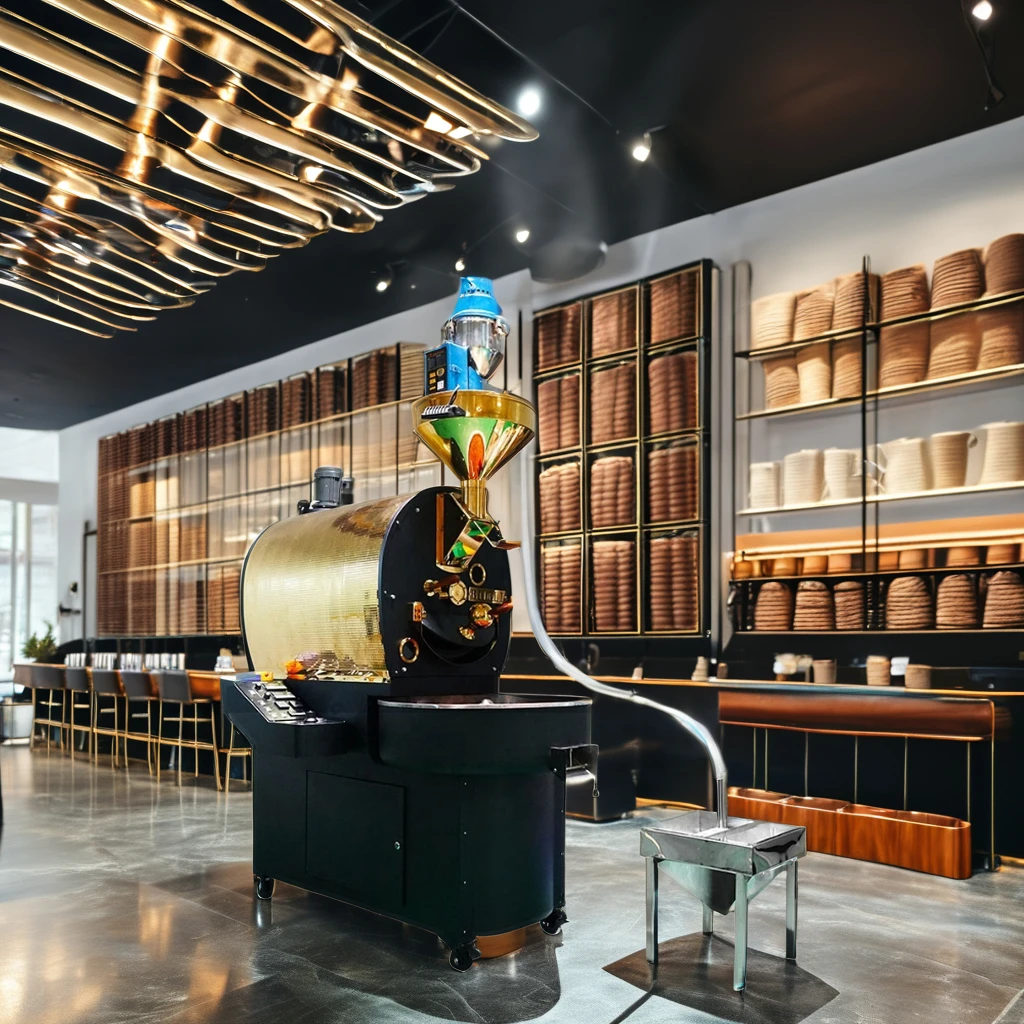 Industrial Coffee Bean Roasting Machine Commercial Equipment For Coffee Shop Processing Factory