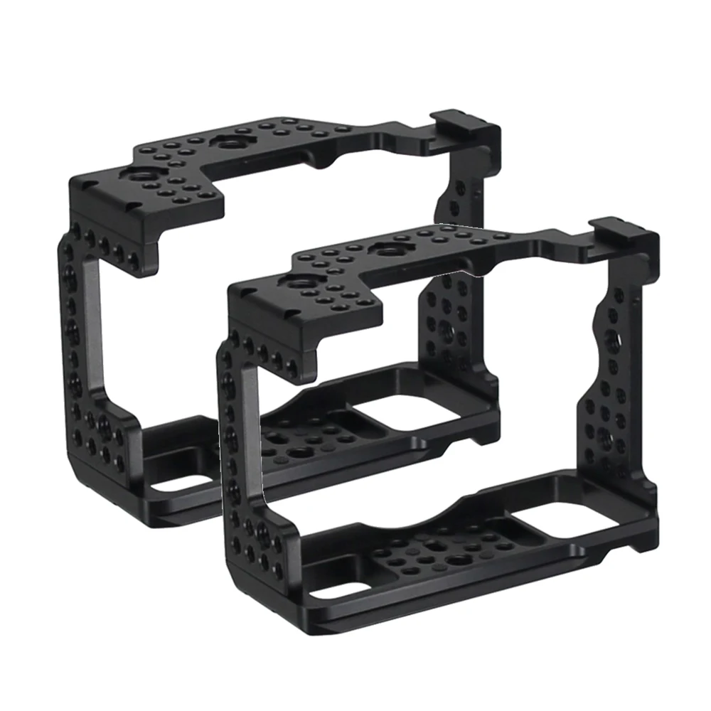 Custom CNC machining aluminum 7075 dslr rig camera cage cnc protection dslr camera cage