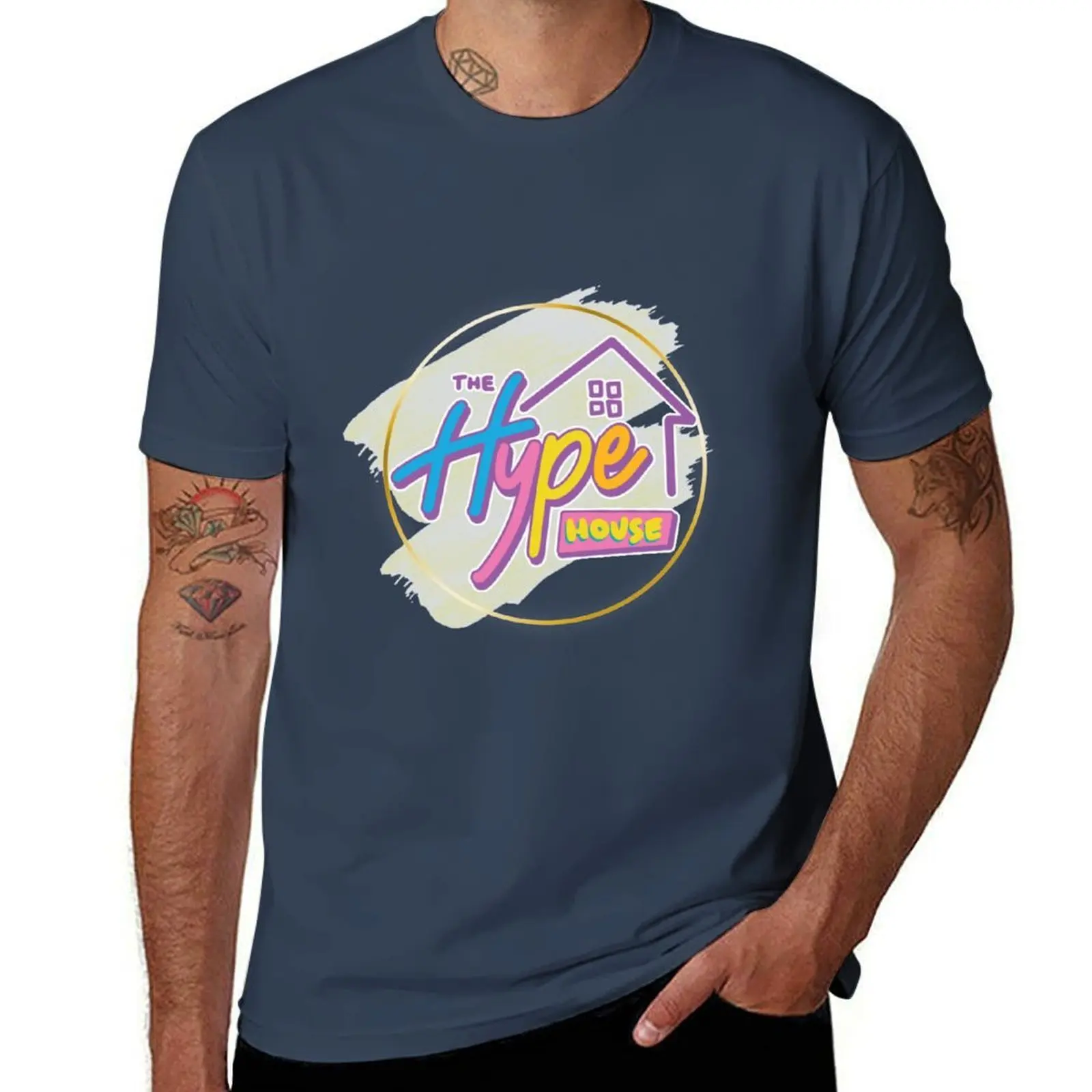 

Hype House T-Shirt funny t shirts man t shirts for man pack cotton T-Shirt