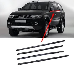 4 Pieces Outside Windows Glass Rubber for Pajero Sport 2nd KH MN117612 Sealing Pedal for Montero KG Weather Strip 5757a336