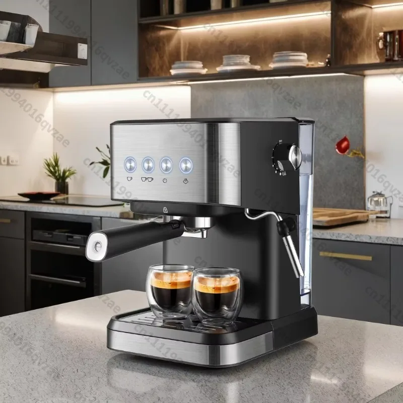 Portable Home Espresso Machine Small Semi-Automatic High Pressure Steam Milk Foamer Classic/Modern EU and US Universal Outdoor